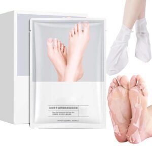 DAZZLIQ 3 Pairs Foot Mask Peeling Feet Mask Foot Peel Off Mask - Pack of 3