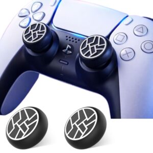 MIMSTEL 4PCS Silicone Non-Slip Rocker Cap Joystick Button Protective Thumb Grips Compatible for PS5 PS4 Xbox Series X Switch Pro Controller Accessories PS5 Controller Thumb Grip Caps